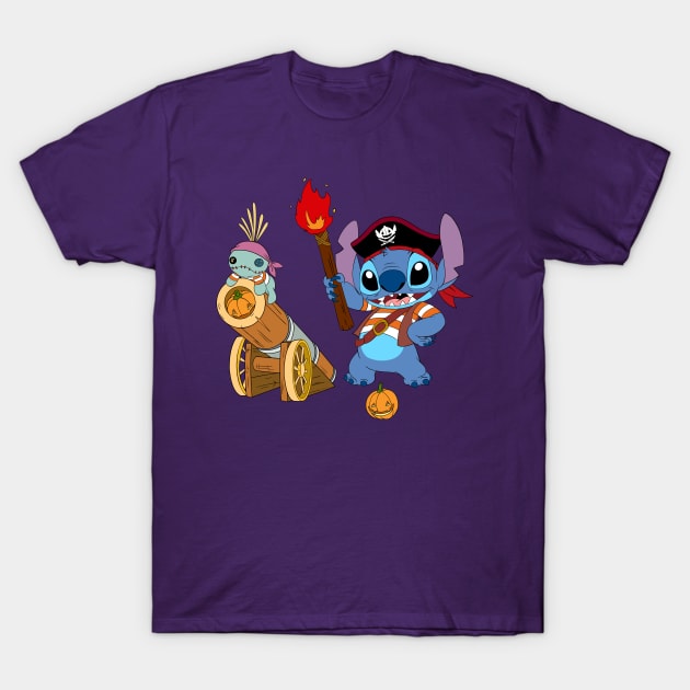 Pirate Stitch T-Shirt by Nykos